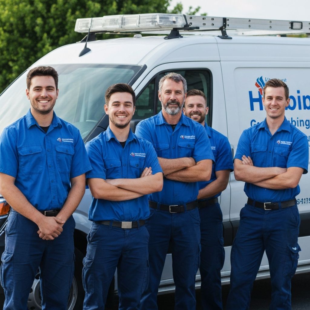 Rapid Plumbing Services team